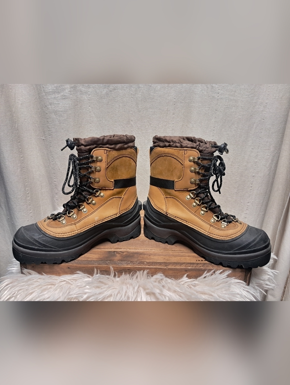 Sorel Conquest Insulated Waterproof Winter Boots Size 8 - Picture 7 of 10